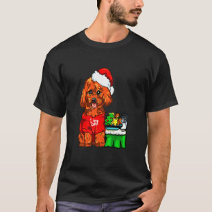 Camiseta El perro de la capucha me encanta Santa Navidades