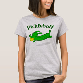 Camiseta El perro de Pickleball de las mujeres conserva en