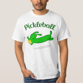 Camiseta El perro de Pickleball de los hombres conserva en