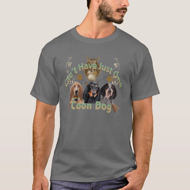 Camiseta El perro del Coon no puede tener apenas una ropa (Anverso)