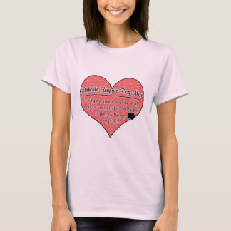 Camiseta El perro del leopardo de Catahoula mezcla humor