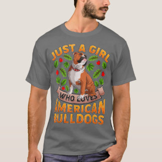 Camiseta El Perro Divertido Ama A Un Chica Que Ama El Bul E