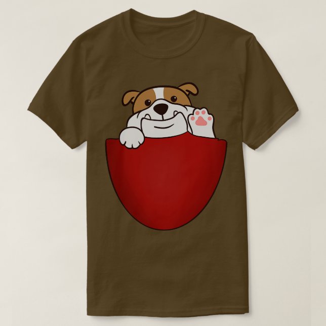 Camiseta El perro en el huevo 2 (Diseño del anverso)