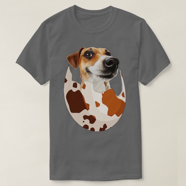 Camiseta El Perro En El Huevo Es El Mejor Regalo Para Tus A (Diseño del anverso)