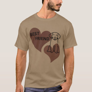 Camiseta El perro es el mejor regalo de amigo