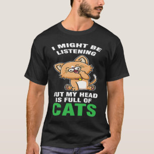 Camiseta el perro es lindo pero has visto gatos gatos