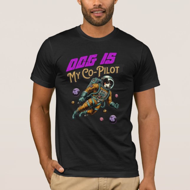 Camiseta El perro es mi copiloto (Anverso)