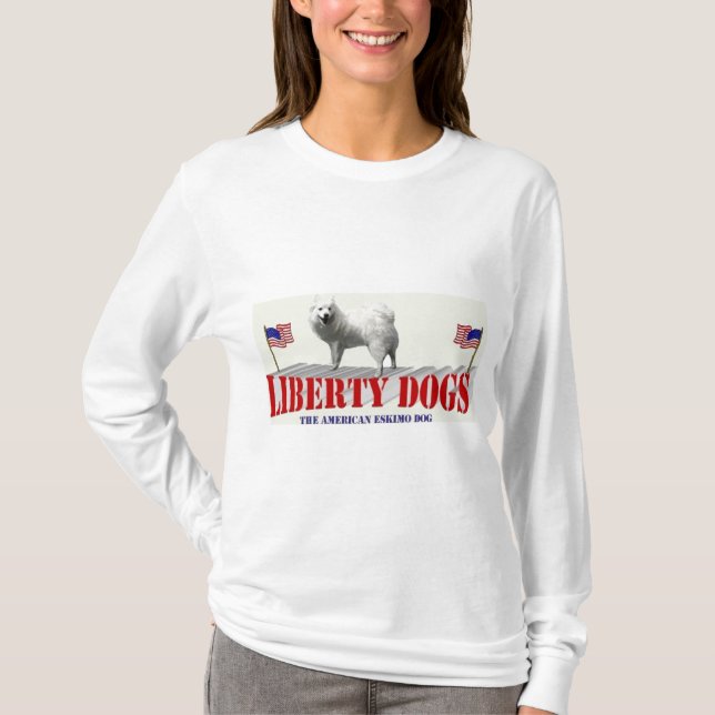 Camiseta El perro esquimal americano (Anverso)