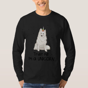 Camiseta El perro esquimal estadounidense confía en mí, soy