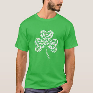 Camiseta El perro gato ama el disfraz de los cachorros del