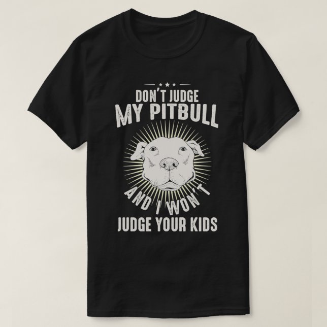 Camiseta El Perro Lover Pittie Mamá Papá Dueño De Cachorros (Diseño del anverso)