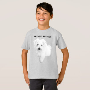 Camiseta El perro pimienta maltés más lindo