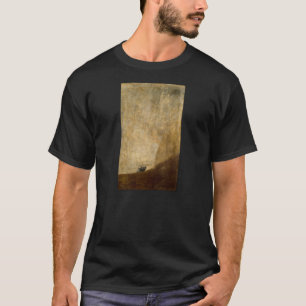 Camiseta El perro (pinturas negras) por Francisco Goya 1820
