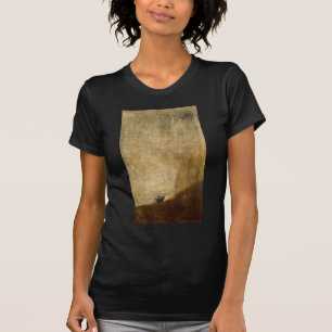 Camiseta El perro (pinturas negras) por Francisco Goya 1820