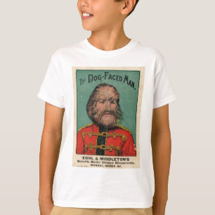 Camiseta El perro que enfrenta al hombre