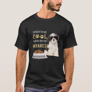 Camiseta El perro salvavidas adorna al perro de Haván como 