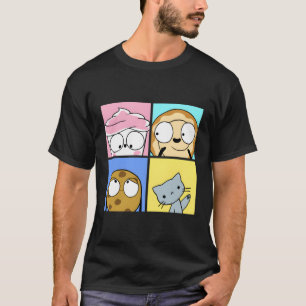 Camiseta El personaje de la tarta de buenos consejos encapu