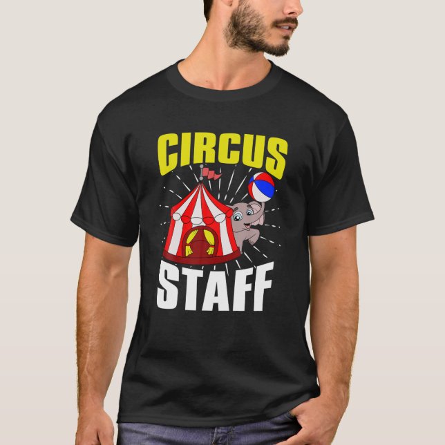 Camiseta El personal del circo sube el costo del evento de  (Anverso)