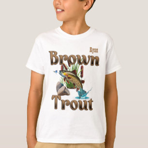 Camiseta El Personalizable de Brown Trout Boy