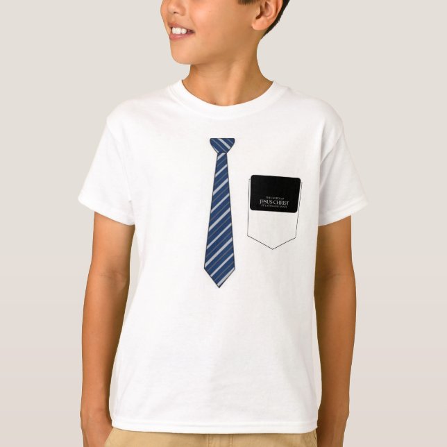 Camiseta El PERSONALIZABLE del MISIONARIO MORMÓN de LDS (Anverso)