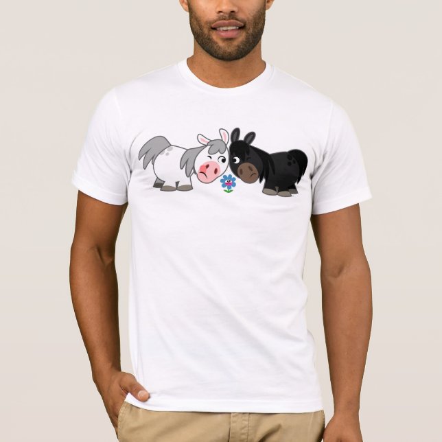 Camiseta El Personalizado amable Ponies Standoff T-Shirt (Anverso)