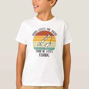 Camiseta El personalizado Dada Me Ama Más De Lo Que Ama Pes