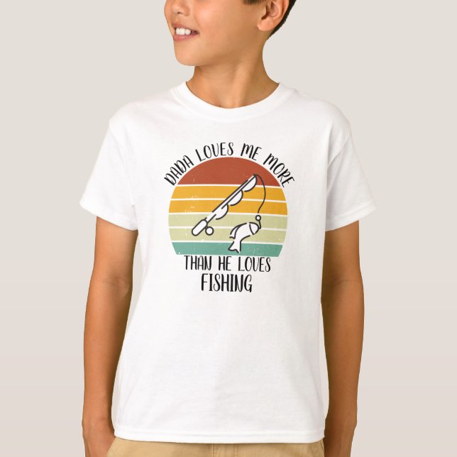 Camiseta El personalizado Dada Me Ama Más De Lo Que Ama Pes (Anverso)