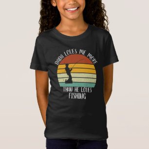 Camiseta El personalizado Dada Me Ama Más De Lo Que Ama Pes