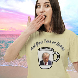 Camiseta El Personalizado de la imagen de Donald Trump es g
