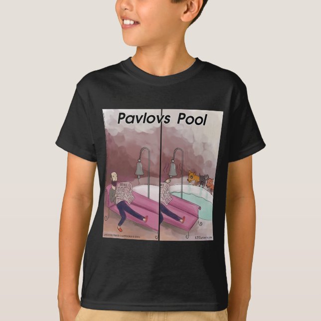 Camiseta El Personalizado gracioso de Pavlov (Anverso)