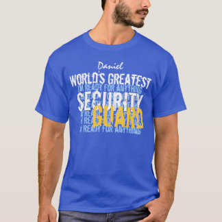 Camiseta El personalizado más grande A006 del GUARDIA de