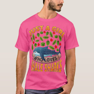 Camiseta El Pescado Ballena Tiburón Ama A Un Chica Que Ama 