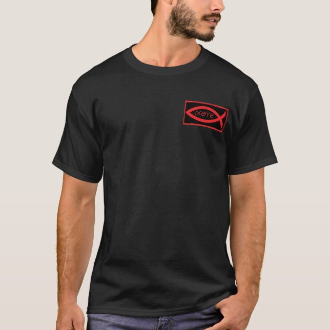 Camiseta El pescado es rojo (Anverso)