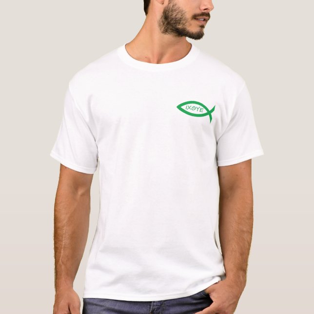 Camiseta El pescado es verde (Anverso)
