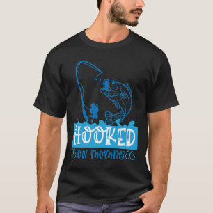 Camiseta El pescado está enganchado a mamá