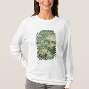 Camiseta El pescador, 1794 (w/c sobre el grafito en el