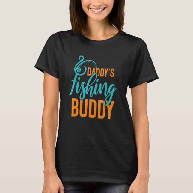 Camiseta El pescador de papi para niños (Anverso)