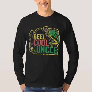 Camiseta El pescador del Día del Padre del tío de la pesca