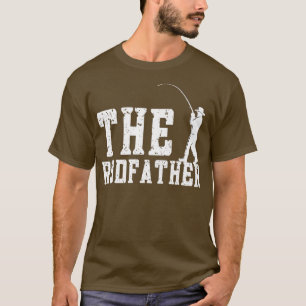 Camiseta El Pescador Pescador de la Caza de Vintage de Pesc