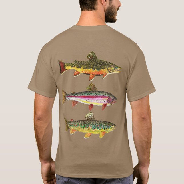 Camiseta El pescador truco (Reverso)