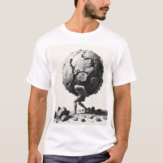 Camiseta El peso del mundo - Una representación del carbón