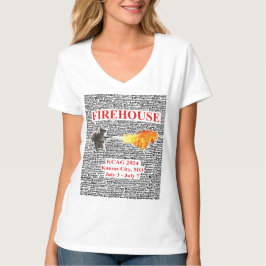 Camiseta El petardo femenino y sus amigos en KCAG 2024