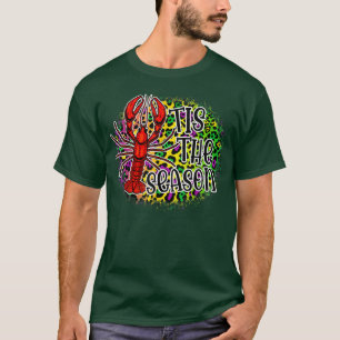 Camiseta El pez crudo es la temporada Feliz Mardi Gras 2022