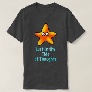 Camiseta El pez estrella de mar en la marea del océano