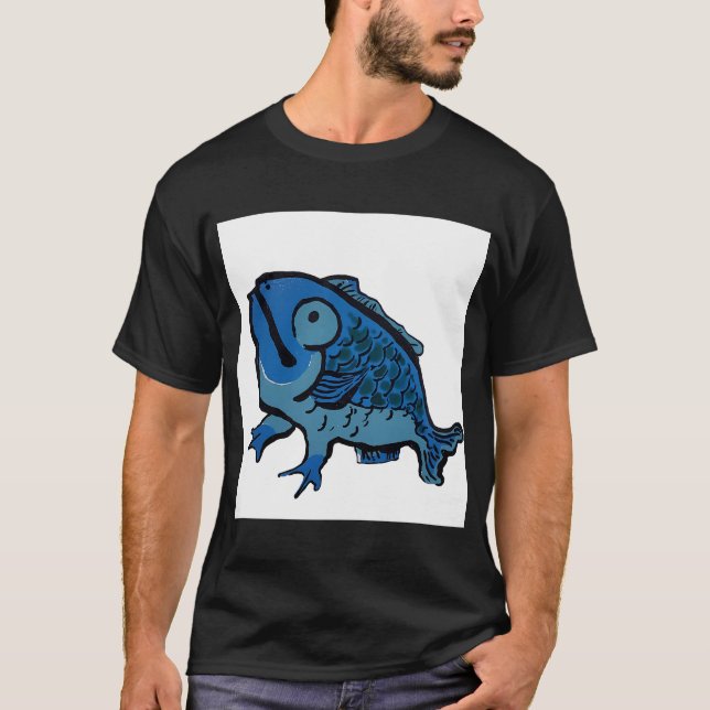 Camiseta El Pez Rana Feo (Anverso)