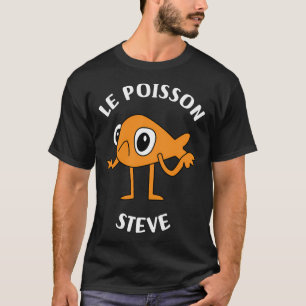 Camiseta El pez Steve divertido meme de pescado