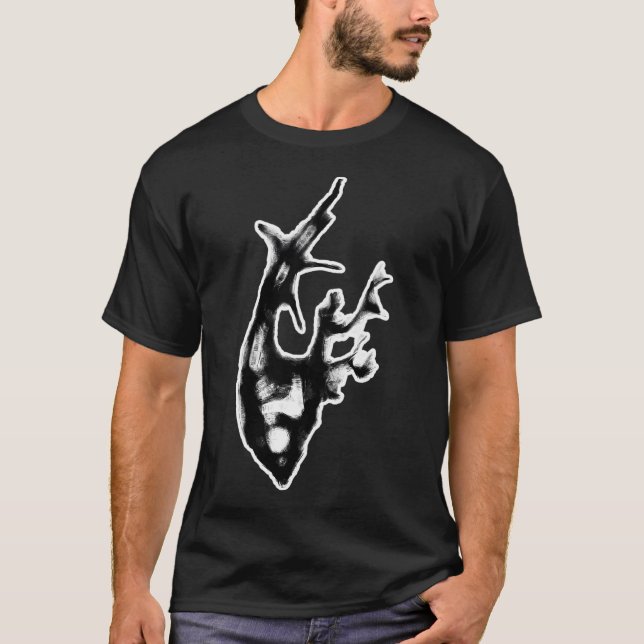 Camiseta el pez va profundo (Anverso)