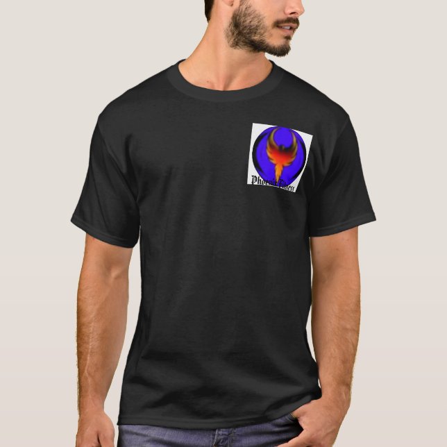 Camiseta el pheonix grabó en relieve, Phoenix, estudio de (Anverso)