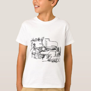 Camiseta El pianista - tema del piano