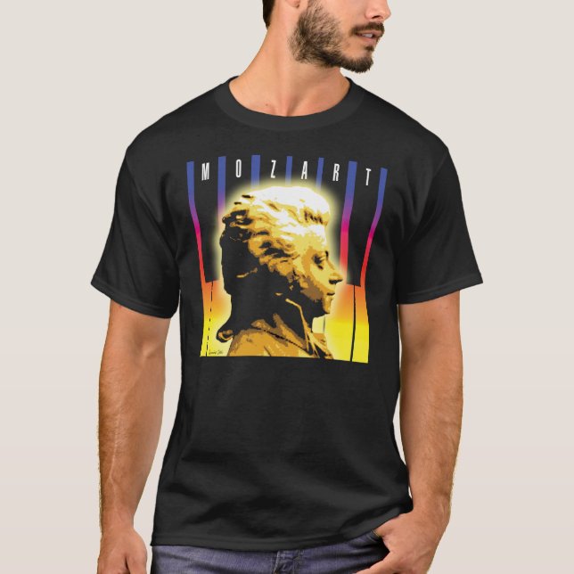 CAMISETA EL PIANO DE MOZART (Anverso)